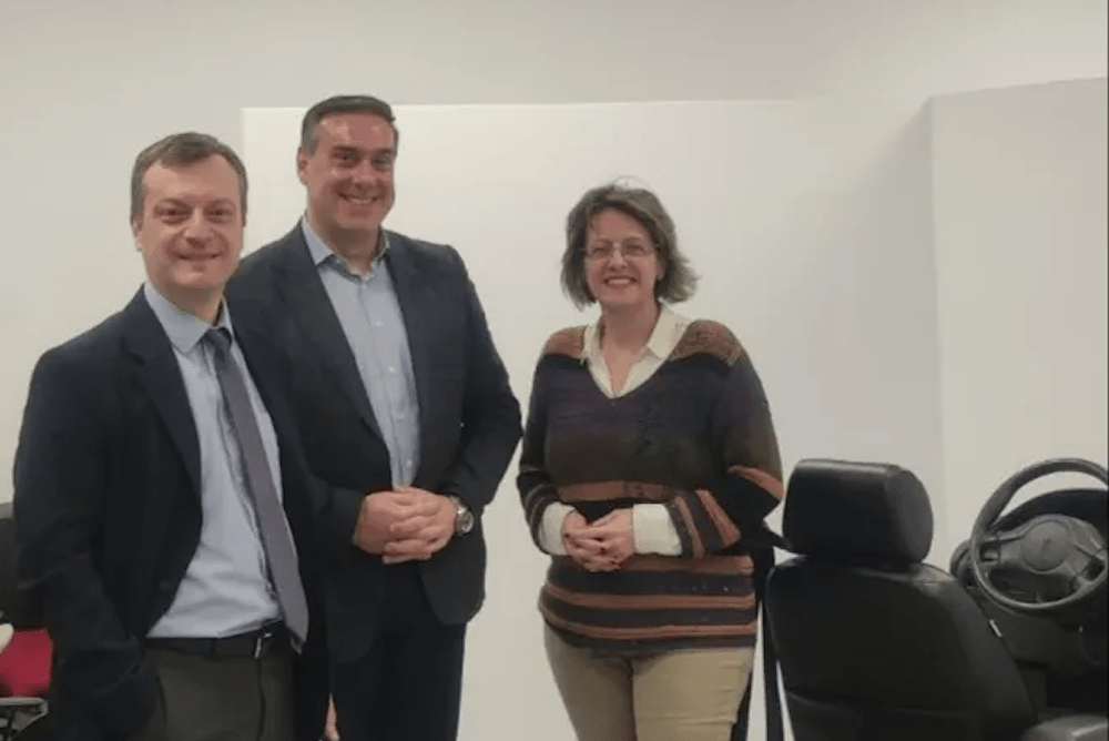 Στα εργαστήρια του ΕΛΜΕΠΑ που υλοποιούν καινοτόμες δράσεις ο Αντιπεριφερειάρχης Διασύνδεσης με Ερευνητικά και Ακαδημαϊκά&nbsp;Ιδρύματα